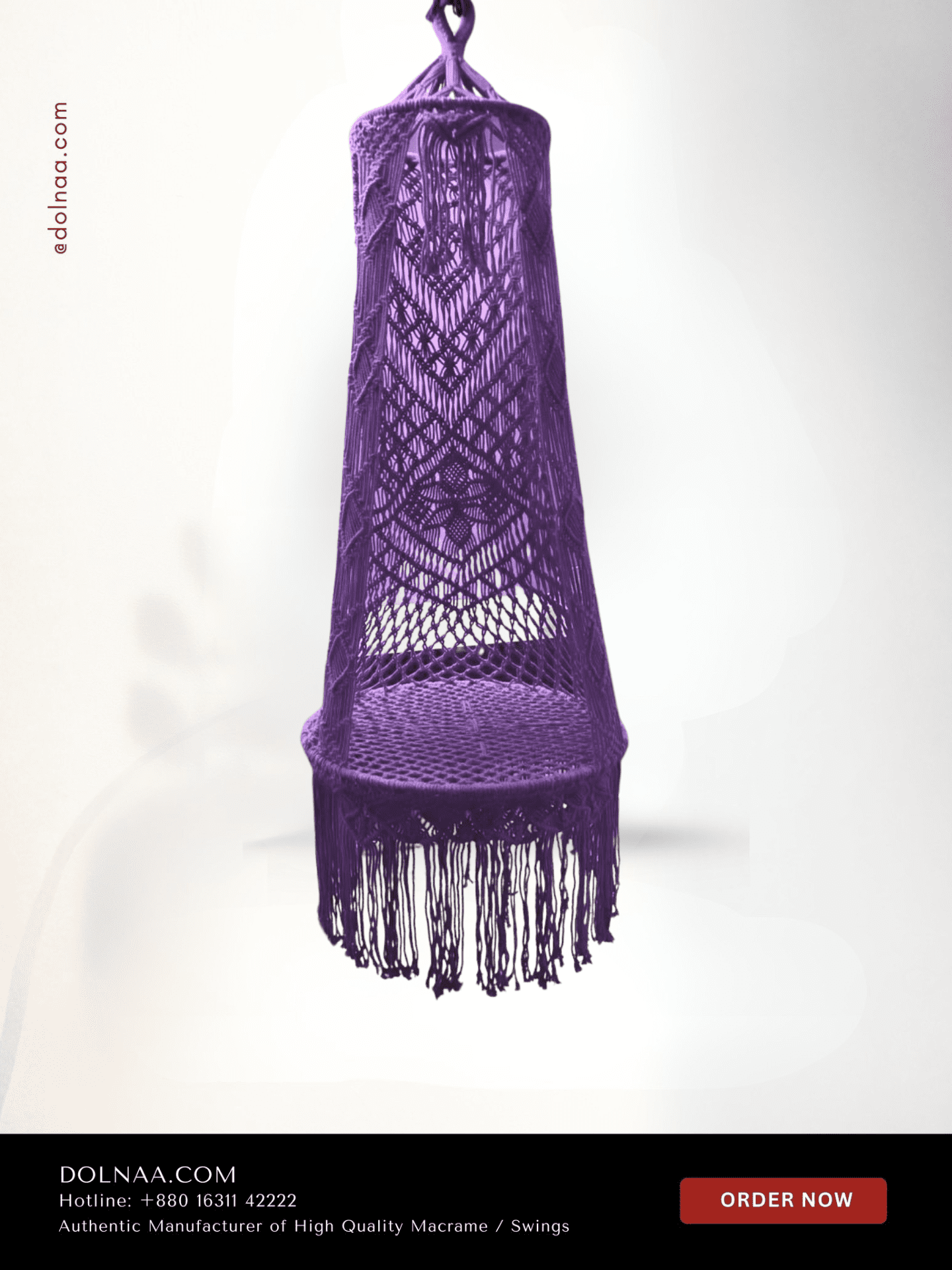 Grand Macrame Swing Bou Dolna 26″ (Copy) - Image 2
